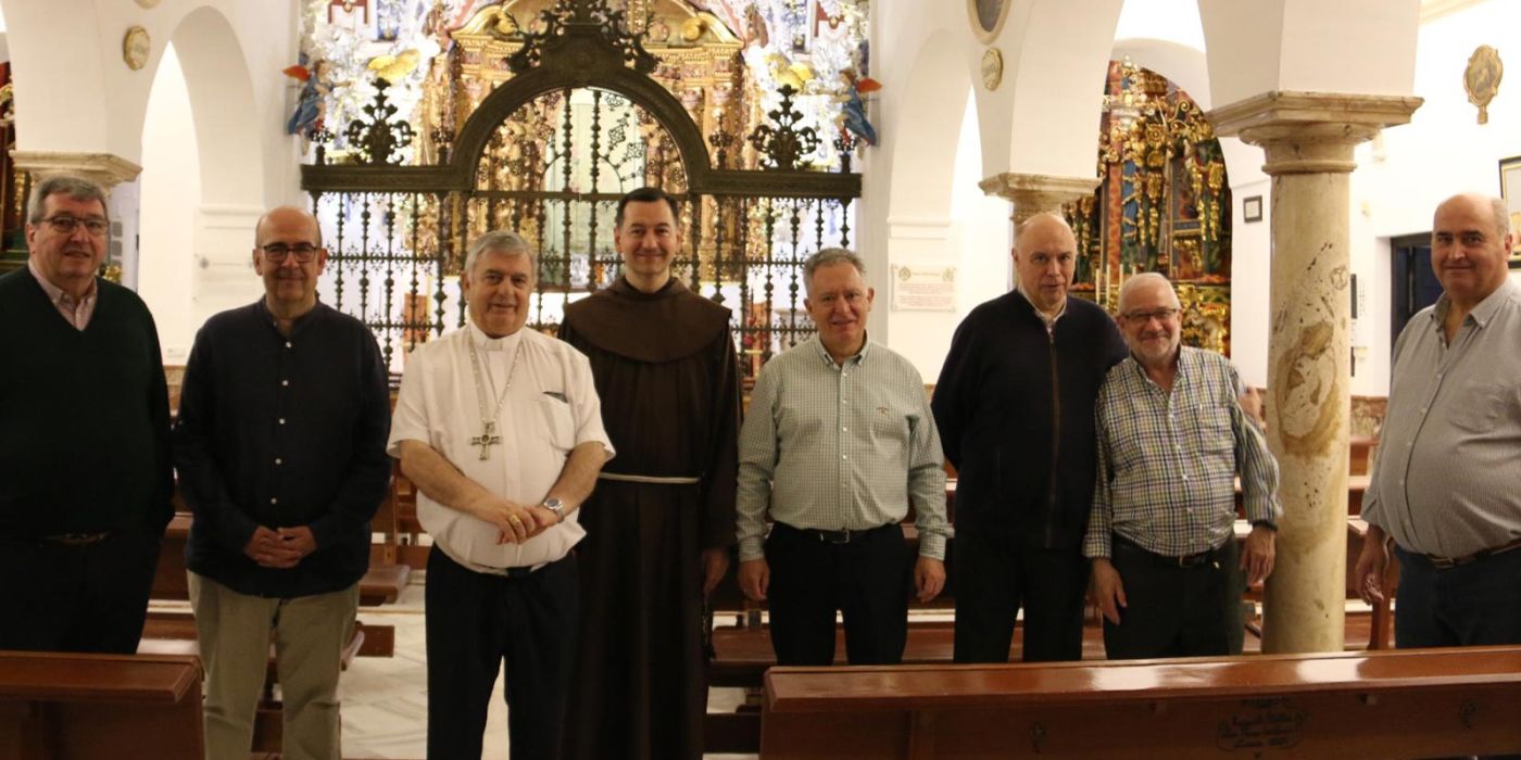 Mons. Rodríguez Carballo, visita el Real Santuario de Santa María de Araceli