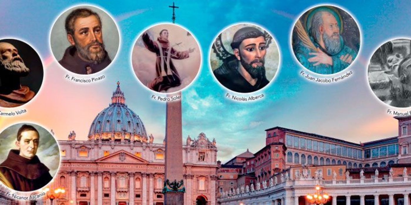 20 de octubre: Canonización de los mártires franciscanos de Dámaso