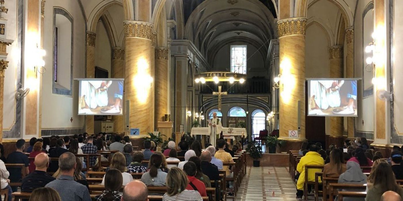 La parroquia de San Francisco de Vila-real celebra la eucaristía de inicio del curso