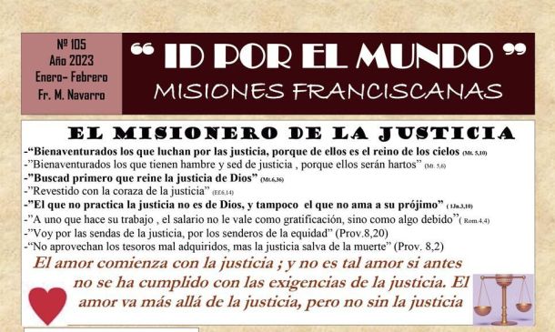 Id por el Mundo. Misiones Franciscanas (Nº 105)