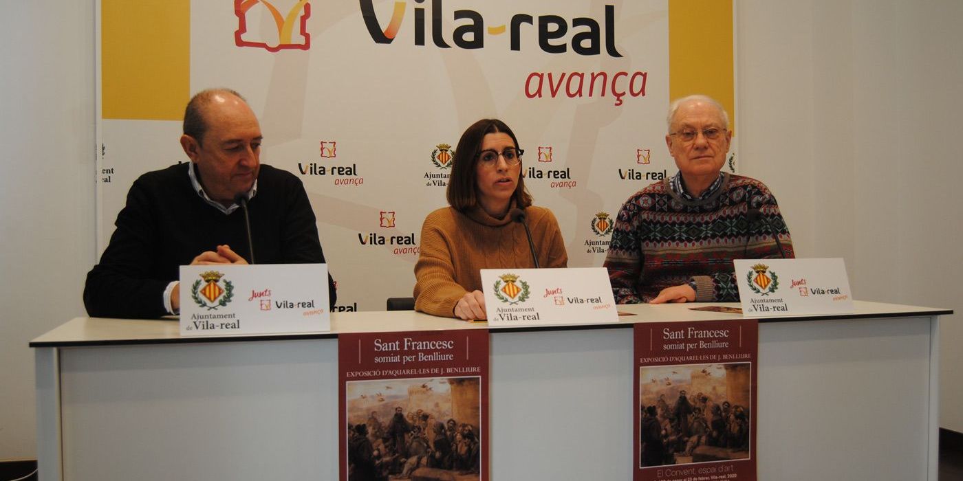 Exposición de acuarelas de Josep Benlliure en Vila-real