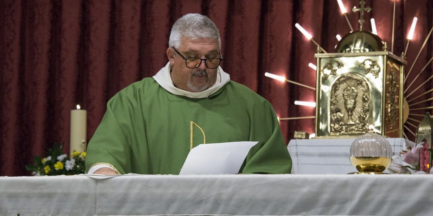 Toma de posesión de Fr. José Ricardo Gallardo como párroco de san Antonio en Vélez-Málaga