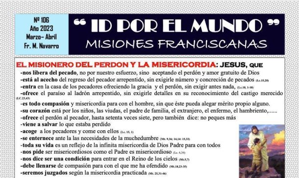 Id por el Mundo. Misiones Franciscanas (Nº 106)
